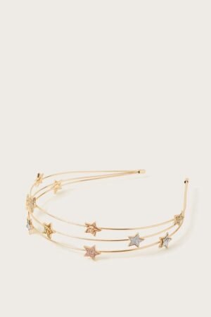 Glitter Stars Metal Headband