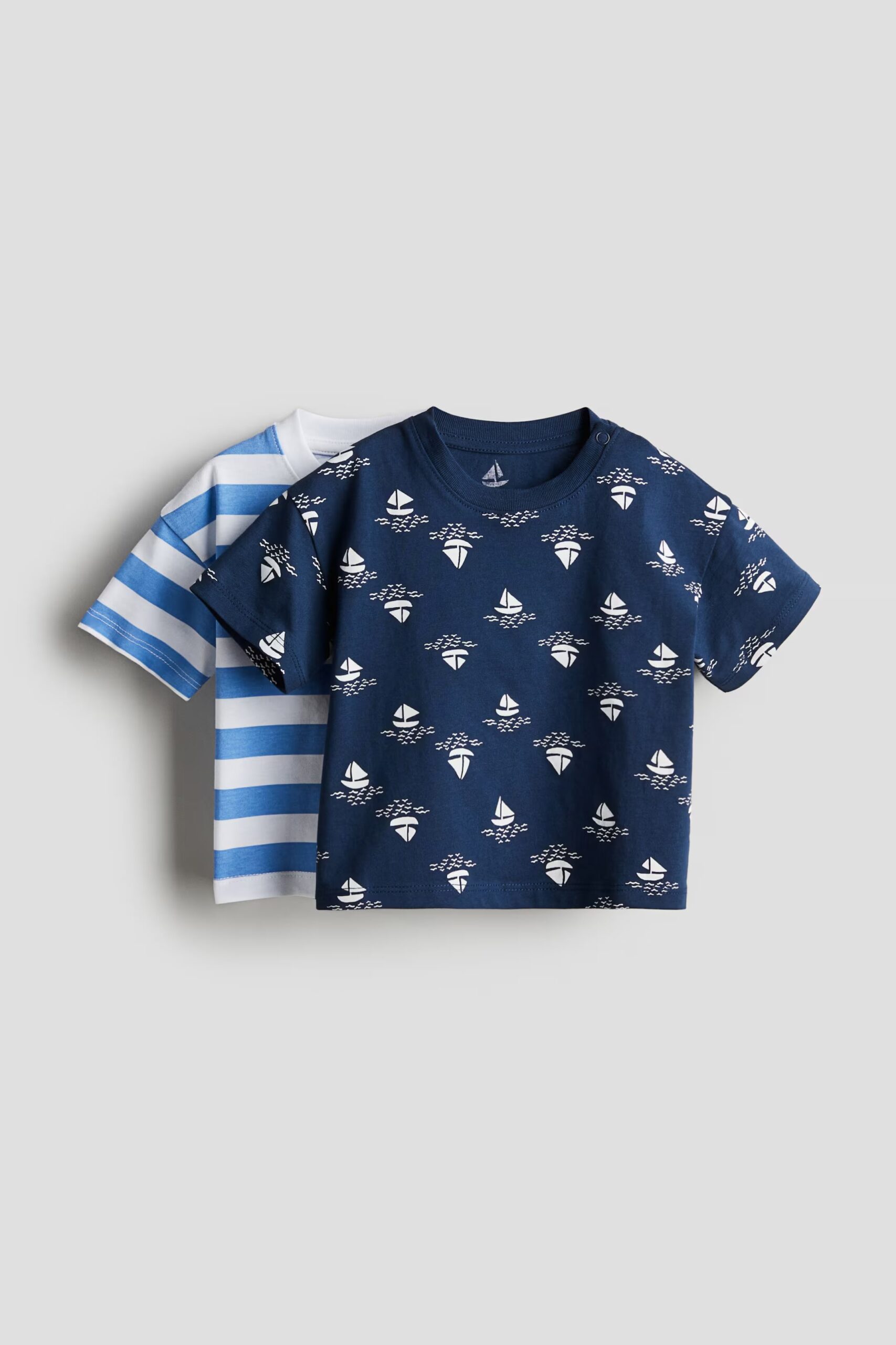 2 pack printed cotton Tshirts