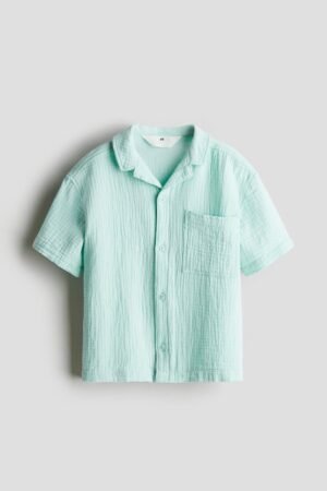 Cotton Muslin Resort Shirt