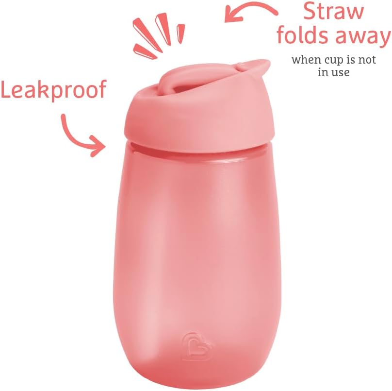 Munchkin Simple Clean Straw Cup, 296 ml, 12m+ - Image 2