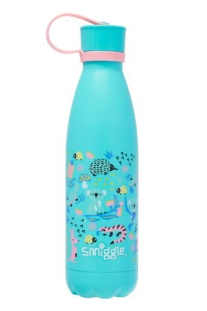 Aqua Insulated Steel Drink Bottle With Strap 500Ml
