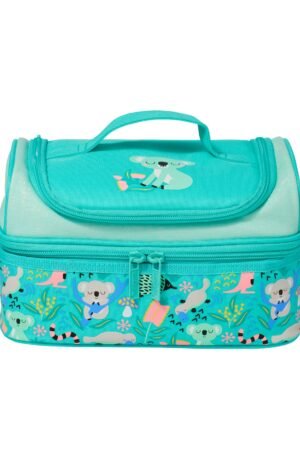 Aqua Double Decker Lunchbox