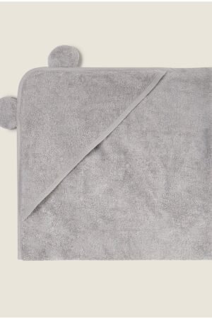Classic Grey Hooded Towel
