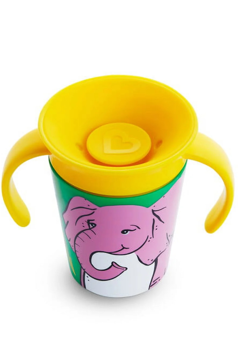 Munchkin Miracle 360 WildLove Trainer Cup, 177 ml, Elephant, 6m+