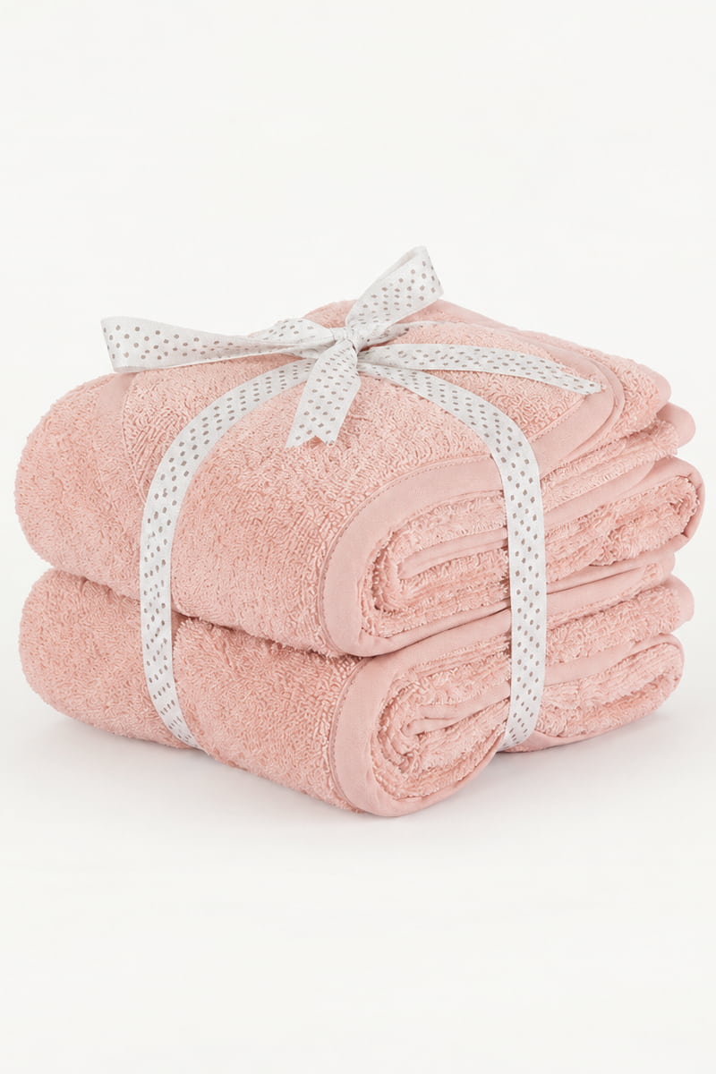 Pink Hooded Towels 2 Pack