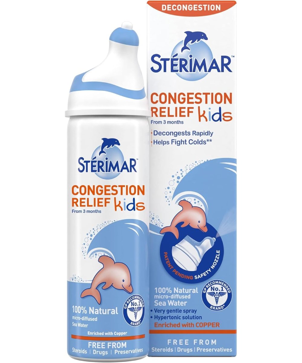 Sterimar Congestion Relief Kids Nasal Spray, 50 ml | 3M - 3Y