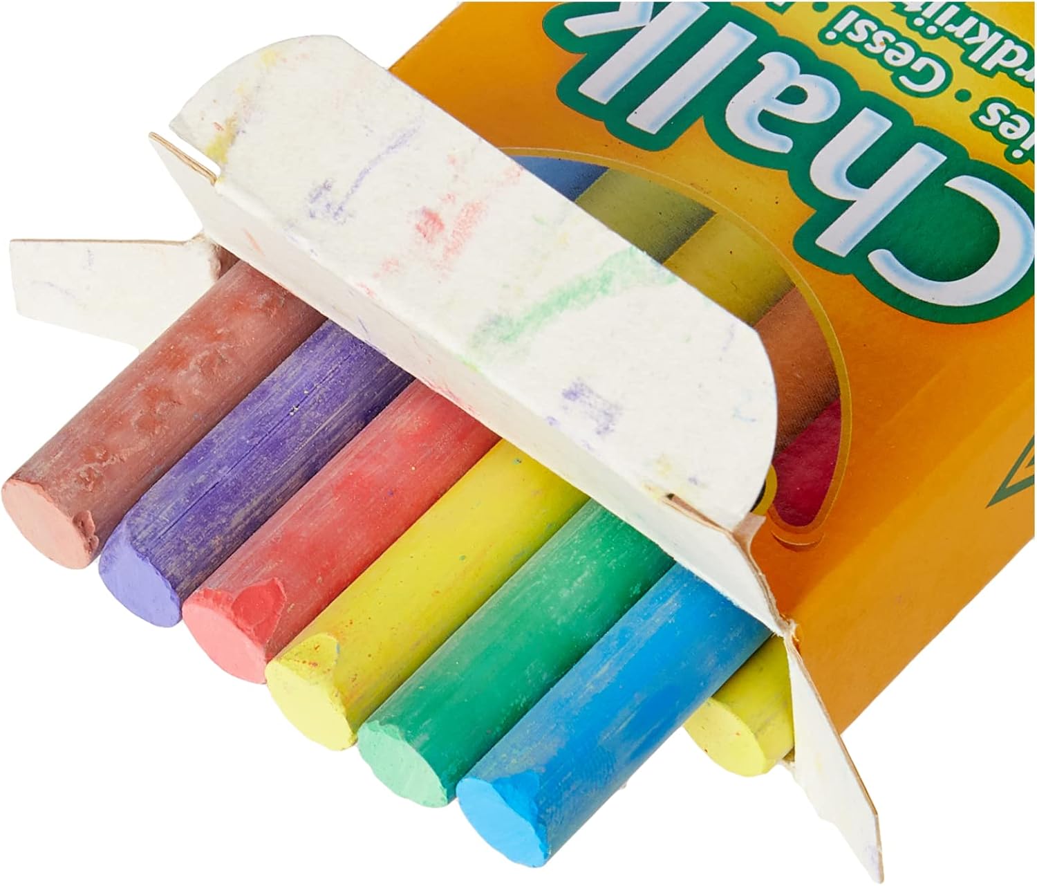 CRAYOLA Coloured Chalk Pack of 12 - Image 3