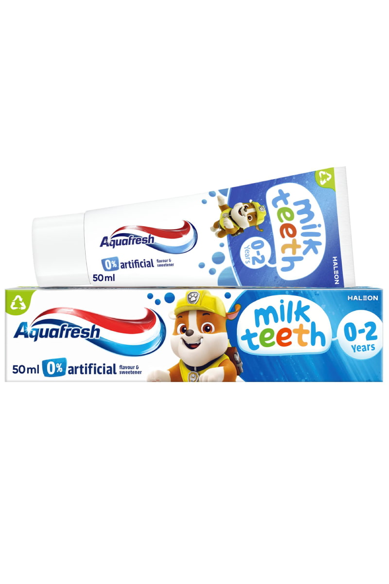 Aquafresh Baby Toothpaste, Milk Teeth, 0-2 Years, 50ml