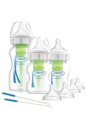 Dr. Brown's Anti Colic Bottle, Wide Neck, Starter kit