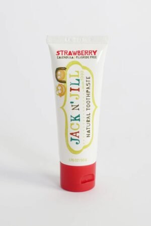 Jack N Jill Organic Strawberry Toothpaste with Natural Flavouring 50ml