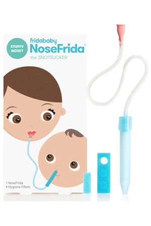 Baby Nasal Aspirator NoseFrida - (1 NoseFrida + 4 Hygiene filter)