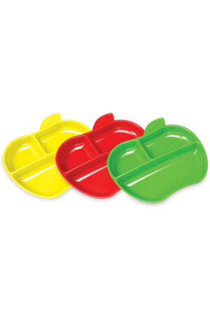 Munchkin Lil Apple Plates 3 Pack