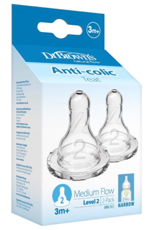 Dr. Brown’s Silicone Teat 3m+ [Narrow]