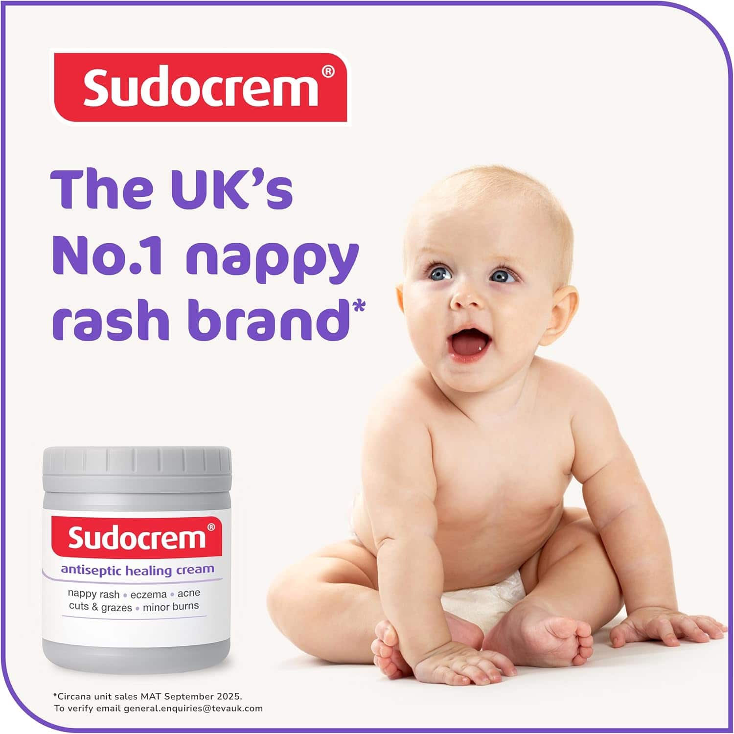Sudocrem® Antiseptic Healing Cream, 125 gm - Image 3