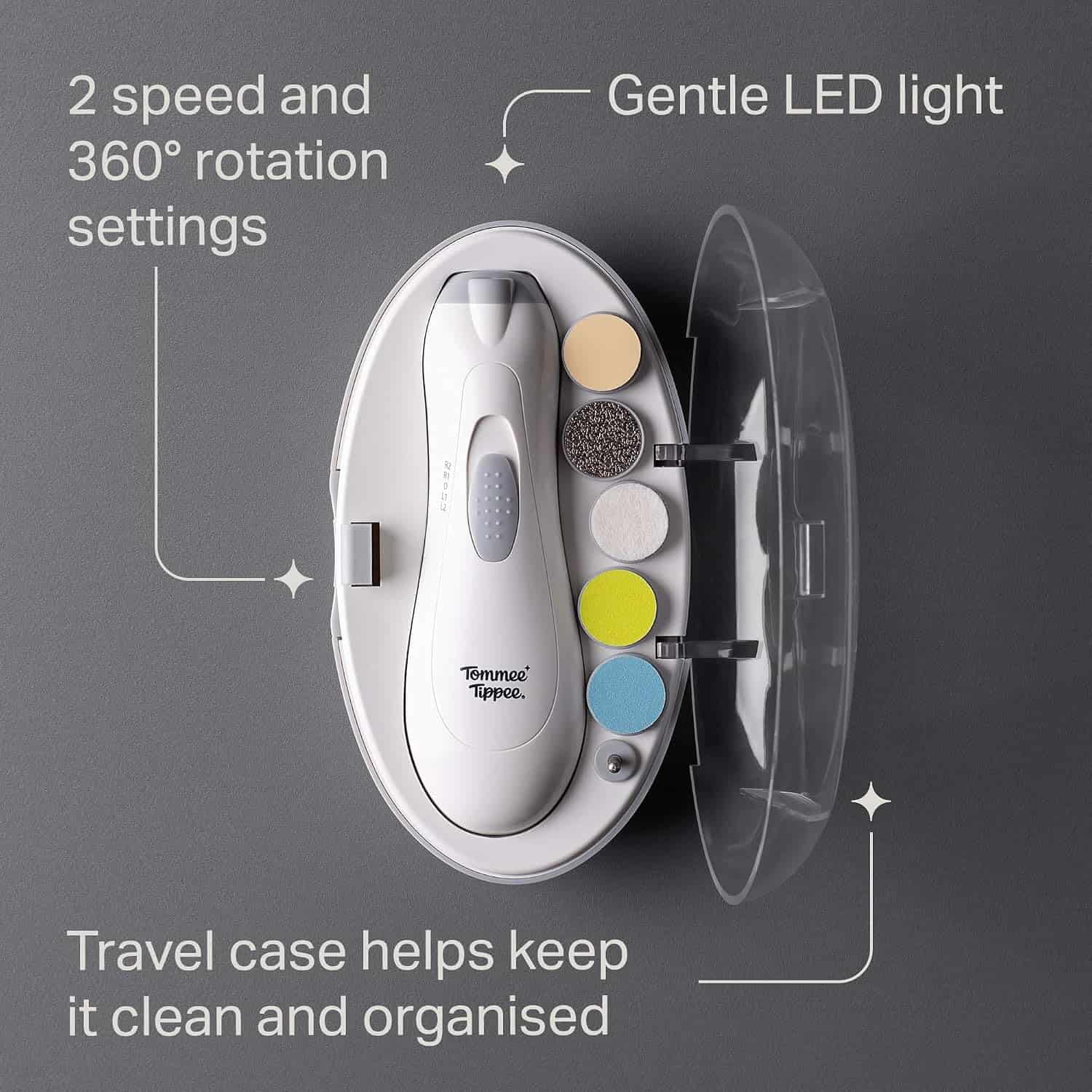Tommee Tippee Electric Baby Nail File - Image 5